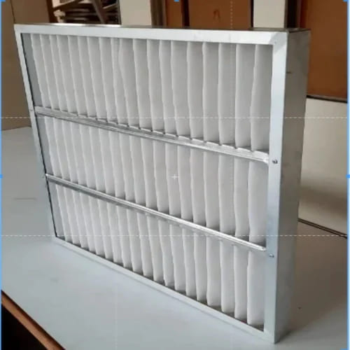 PRE FILTER 10 MIC.BOX TYPE ALU.CONST: SIZE : 500 X 500 X 50 MM